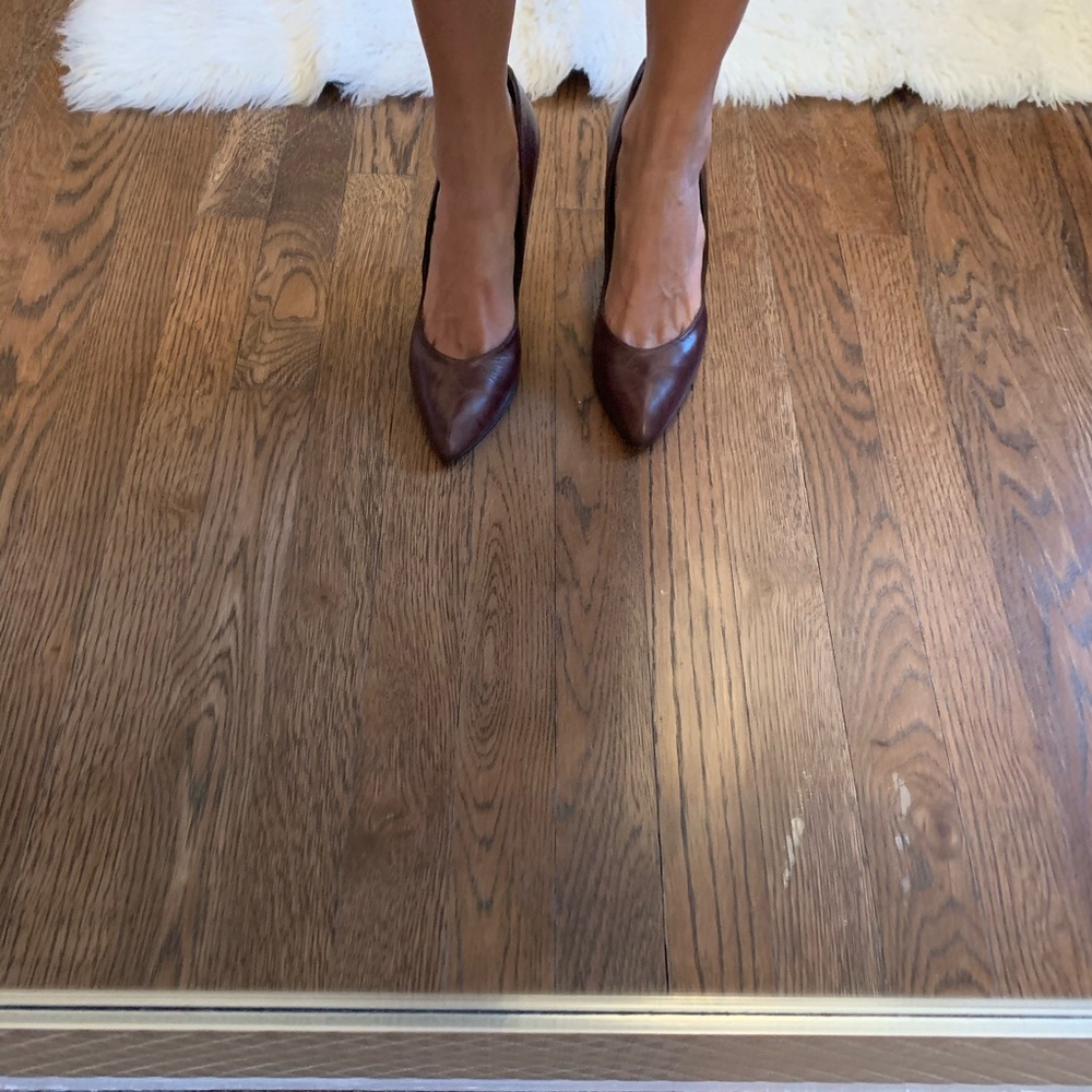 Adige Paris brown classic pumps